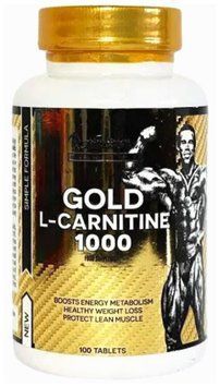 Жироспалювач L-Карнітин для енергії та витривалості Gold L-Carnitine 1000 mg 2772547087 фото