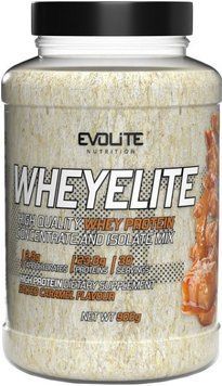 Сиворотковий протеїн концентрат Evolite Nutrition Whey Elite 900 g солона карамель 22154-04 фото
