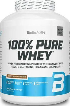 Протеїн Biotech 100% Pure Whey 2270g лісовий горіх 2956574469 фото