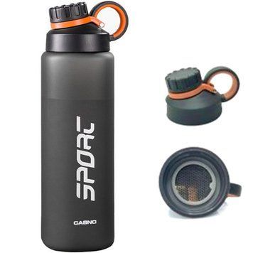 Спортивная бутылка Casno Sport Waterbottle KXN-1243 1000 мл серая 21106 фото