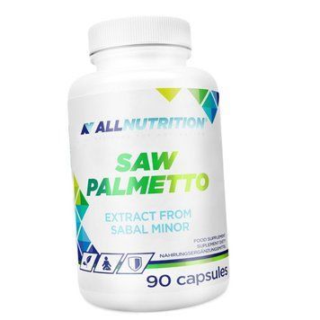 Екстракт плодів пальми сереноа All Nutrition Saw Palmetto 90 капсул 22272 фото