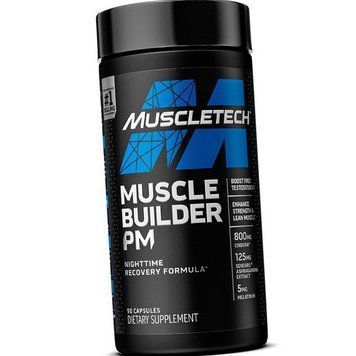 Для відновлення та росту в нічний час MuscleTech Muscle Builder PM caps 90 20702 фото