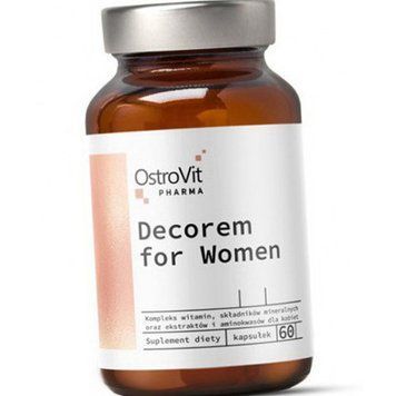 Витамины и минералы для женщин OstroVit Decorem for Women 60 капсул 19270 фото