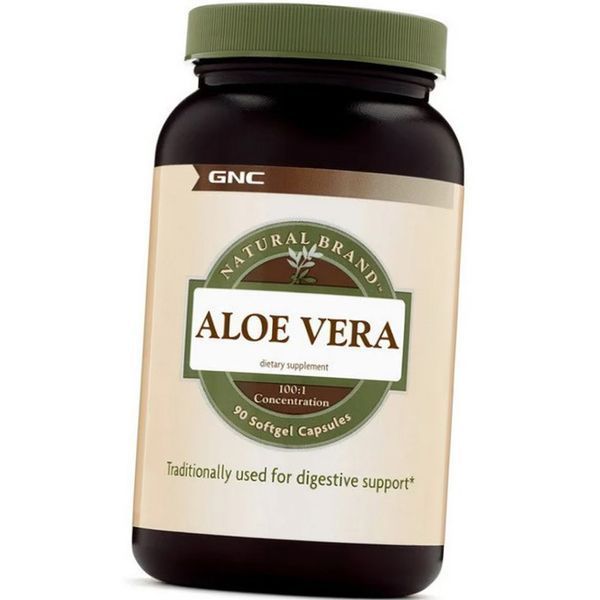 Алое Віра GNC Aloe Vera Gel 90 капсул 1582 фото