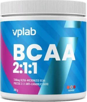 Амінокислоти БСАА VP Labs BCAA 2:1:1&nbsp;300 гр полуниця 11348 фото