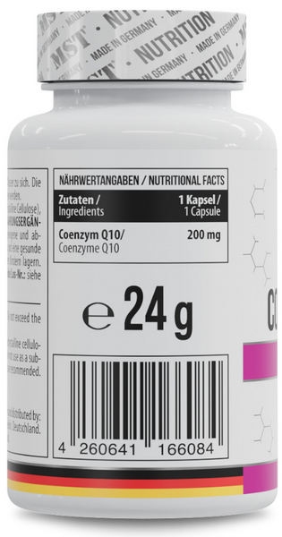 КоензимQ10 (убихинол) MST Ubiquinol Coenzyme Q10 200 mg 60 капс 23637 фото