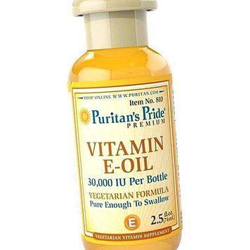 Вегетарианский масляный витамин Е Puritan's Pride Vitamin E-OIL 30,000 IU 75 мл 20261 фото