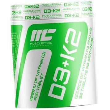 Вітамін Д3 + К2 Muscle Care D3+K2 90 таблеток 20137 фото
