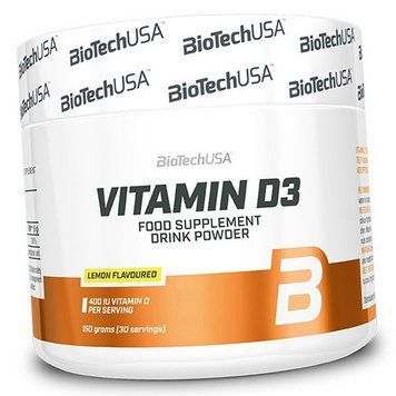 Вітамін Д3 BioTech Vitamin D3 150 г лимон 11402 фото