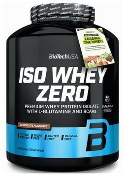 Протеиновый изолят BioTech Iso Whey Zero 1810 гр кокос 23840-04 фото