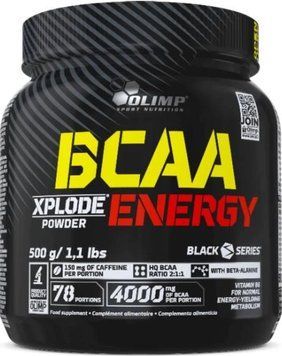 Амінокислоти ВСАА OLIMP BCAA Xplode Energy 500г фруктовий пунш 9174 фото