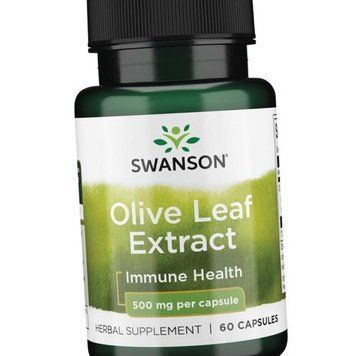 Екстракт оливкового листя Olive Leaf Extract 500 mg 60 caps 20317 фото