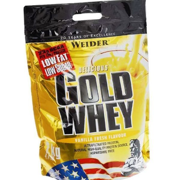 Спортивный сывороточный белок (протеин) Weider Gold Whey 2 кг 754 фото