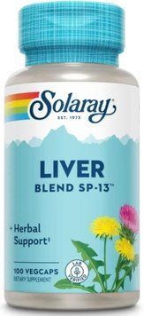 Поддержка печени Solaray Liver Blend SP-13 100 капс 19371 фото