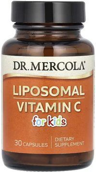 Ліпосомальний вітамін C для дітей Dr.Mercola Liposomal Vitamin C for Kids 30 капс 2956573275 фото