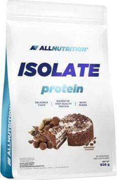 Сиворотковий білок All Nutrition Isolate Protein 908 г тірамісу 7895-15 фото