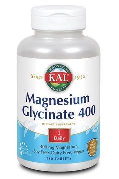 Магний глицинат KAL Magnesium Glucinate 400 180 таблеток 19516 фото