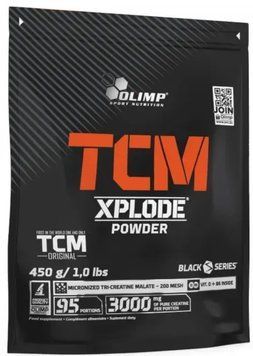 Креатин малат для мышечной массы и выносливости Olimp TCM Xplode 450 г лимон 3156183523 фото