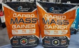 Гейнер Powerful Progress Carbo Mass Gainer 4 кг клубника 18158 фото