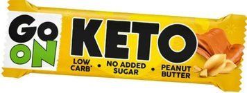 Кето-батончик з арахісовим маслом Go On Nutrition KETO Bar 50г 22115 фото