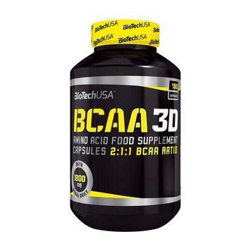 Амінокислота BioTech BCAA 3D 180 капс 9221 фото