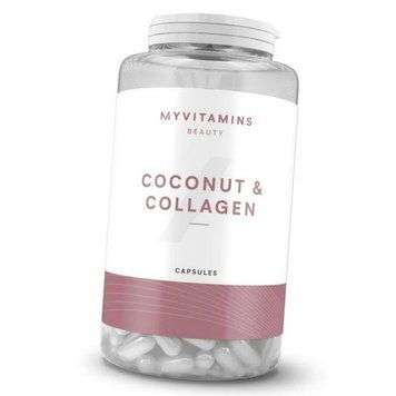 Кокосовое масло и коллаген MyProtein Coconut + Collagen 180 капсул 21535 фото