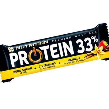 Протеїновий батончик GoOn Nutrition Protein 33% Bar 50 г ваніль-малина 18741 фото
