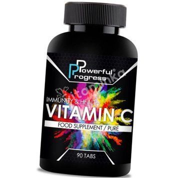 Вітамін С Powerful Progress Vitamin C 90 таб 11755 фото