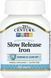 Железо медленного высвобождения 21st Century Iron Slow Release 60 таб 3108184069 фото 1