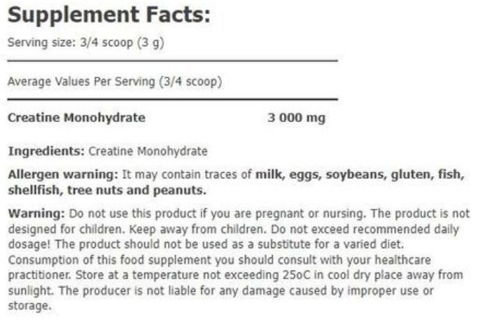 Креатин AMIX Creatine Monohydrate 300 г 4868 фото