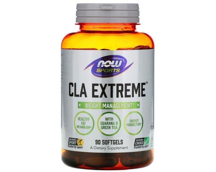 Конъюгированная линолевая кислота Now Foods CLA Extreme 90 гел капс 18399 фото