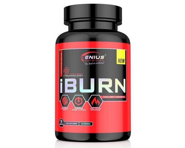 Средство для снижения веса и похудения для женщин и мужчин Genius Nutrition i Burn 90 капс 19436 фото
