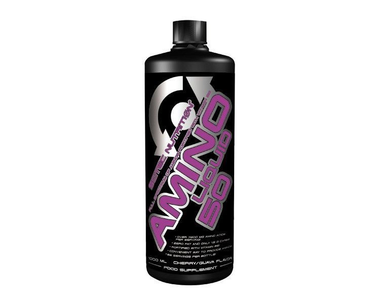 Незамінні амінокислоти для спортсменів Scitec Nutrition Amino Liquid 50 1000 мл 56 фото
