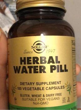 Сечогінний засіб Солгар Solgar Herbal Water Pill 100 капсул 19692 фото