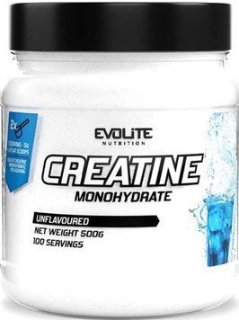 Креатин Evolite Nutrition Creatine Monohydrate 500г без ароматизаторов 22158 фото