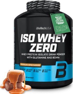 Протеїн BioTech Iso Whey Zero 2,27 кг шоколад тофі 3171-13 фото