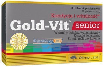 Вітаміни 50+ OLIMP Gold-Vit Senior 30 таблеток 18881 фото