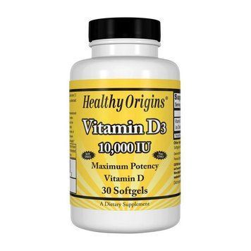 Вітамін Д3 Healthy Origins Vitamin D3 10000 IU 30 гел капс 11350 фото