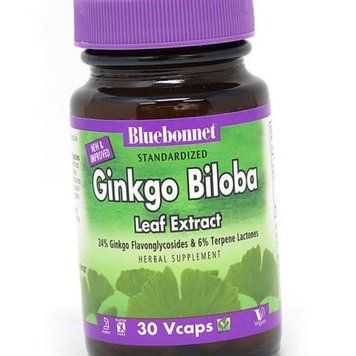 Экстракт Гинкго Билоба Bluebonnet Nutrition Ginkgo Biloba 30 капсул 19791 фото