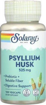 Псилліум лушпиння подорожника Solaray Psyllium Husk 525 mg 100 капс 22555 фото