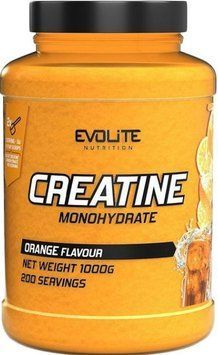Креатин Evolite Nutrition Creatine Monohydrate 1000гр апельсин 22161 фото