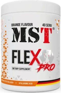 Комплекс для суставов и связок с коллагеном и витаминами MST FleX Pro 420 г апельсин 3008632079 фото