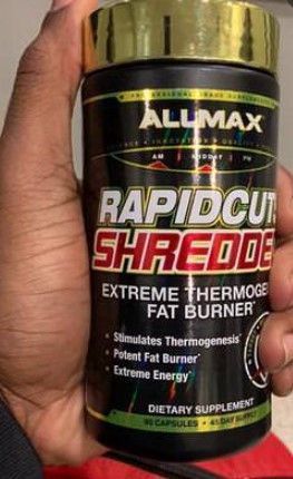 Потужний жироспалювач для швидкого зниження ваги Allmax Nutrition Rapidcuts Shredded 90 кап 20141 фото