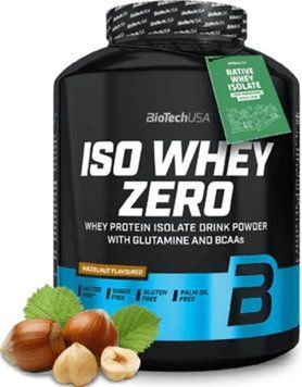 Сиворотковий ізолят BioTech Iso Whey Zero 2,27 кг лісовий горіх 3171-08 фото