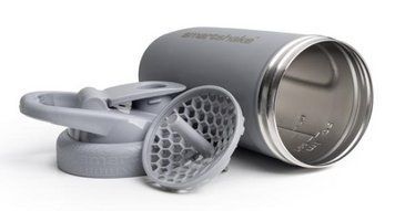 Шейкер Smartshake Reforce Stainless Steel 900 мл серый 21142 фото