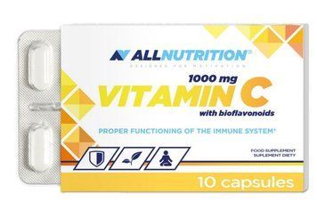 Витамин С с биофлавоноидами All Nutrition Vitamin C with bioflavonoids 1000 mg 10 капсул 21589 фото
