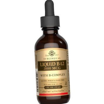 Вітамін B-12 ціанокобаламін Solgar Liquid B-12 2000 mcg 59 мг 20358 фото