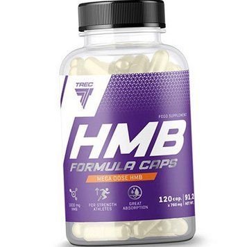 Гідрокси метілбутірат TREC nutrition HMB Formula Caps 120 капсул 20693 фото