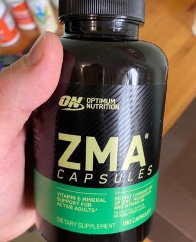 ЗМА Бустер тестостерона Optimum ZMA 180 капсул 2542 фото