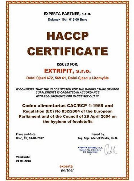 Хелатний цинк Zinc Chelate EXTRIFIT 100 капсул Бисглицинат 18583 фото